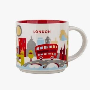 NWT Starbucks London City *You Are Here* Collectors Edition Coffee Mug.